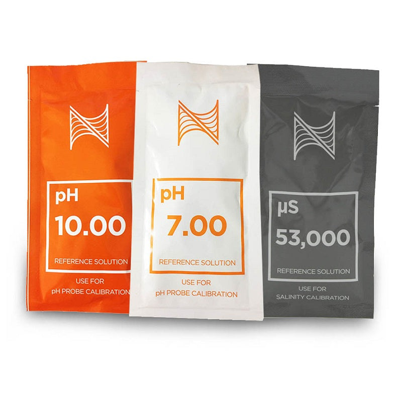 Neptune Systems Apex Calibration Fluid 3 Pack (pH 7.00, pH 10.00 & Conductivity)