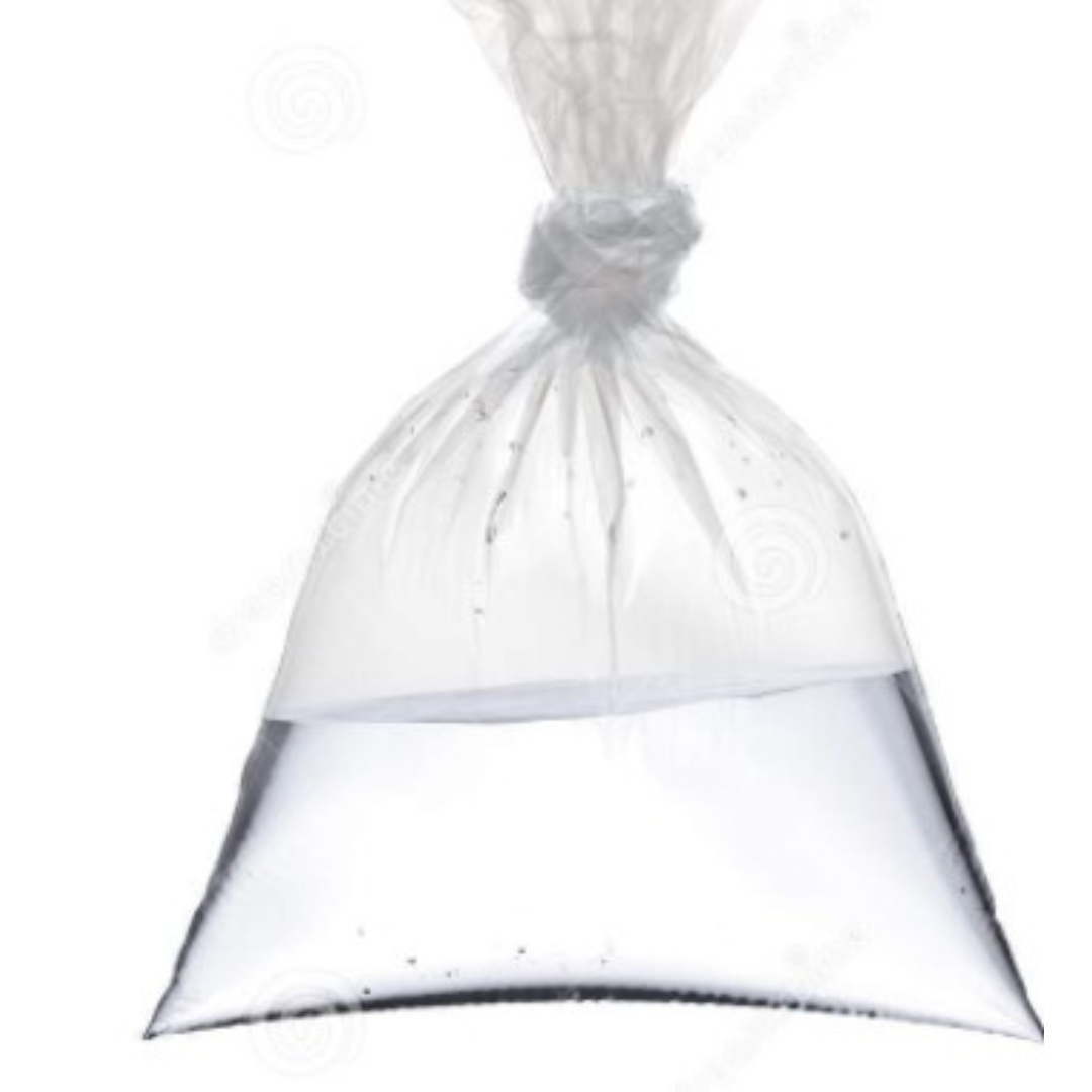 RO/DI Water in plastic bags with $18 Delivery