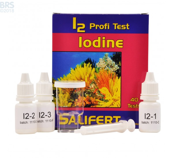 Salifert Iodine Profi Test English Instruction only