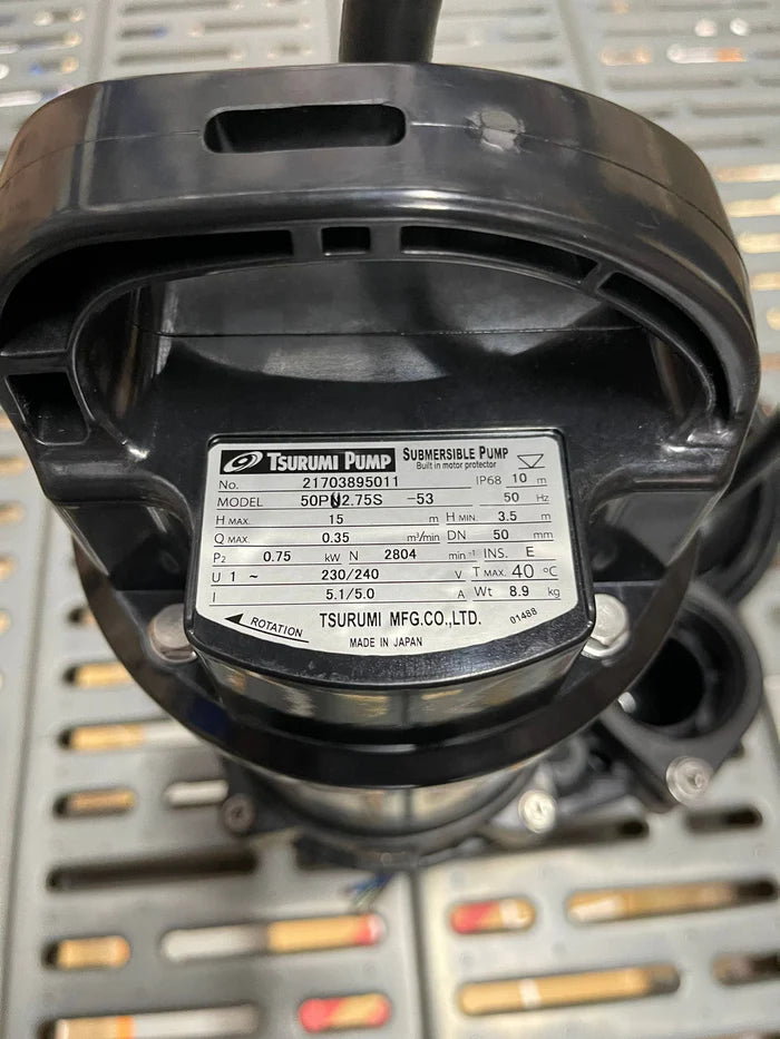 Tsurumi Submersible pump 50NHPU2.75S