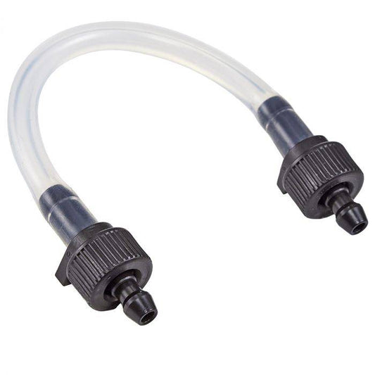 Reefdose head-tube with hose barbs