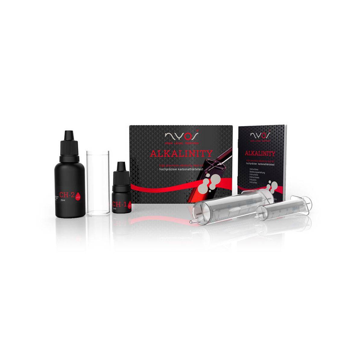 Nyos Test Kit - KH/CA/PO4/NO3/MG