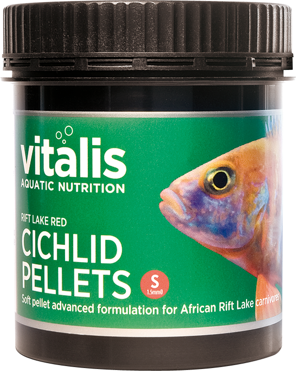 Vitalis Cichlid Pellets Rift Lake Red 1mm 120g