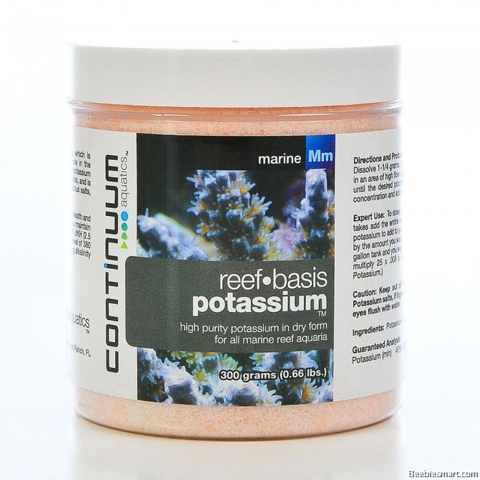 Continuum Reef Basis Potassium dry 600g QPOTD600