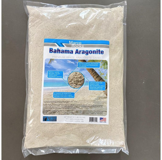 MarcoRocks Mr Aragonite Reef Sand 22.5lbs