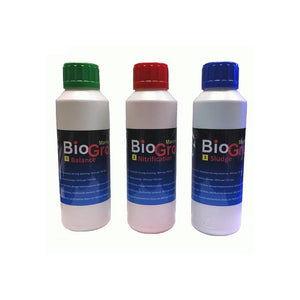 Set 3x 500ml BioGro Bacteria for Marine