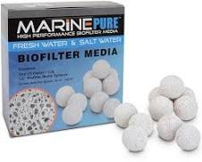 Marine Pure Biofilter Media Sphere 3.8L