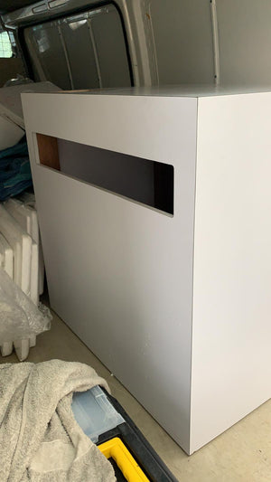 Second Hand - White Matt Cabinet of 800x600xH900
