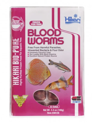 Frozen Blood Worm 3.5oz