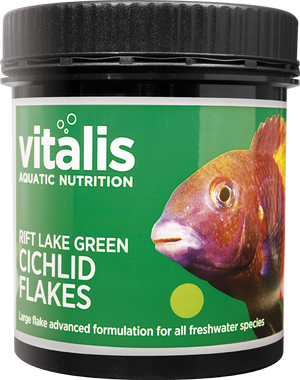 Vitalis Rift Lake Cichilid Flake-Green 90g