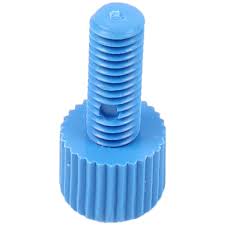 Tunze Knurled-head Screw M8 x 20 Blue