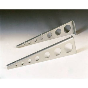 Wall mounting brackets available in 2 standard colours