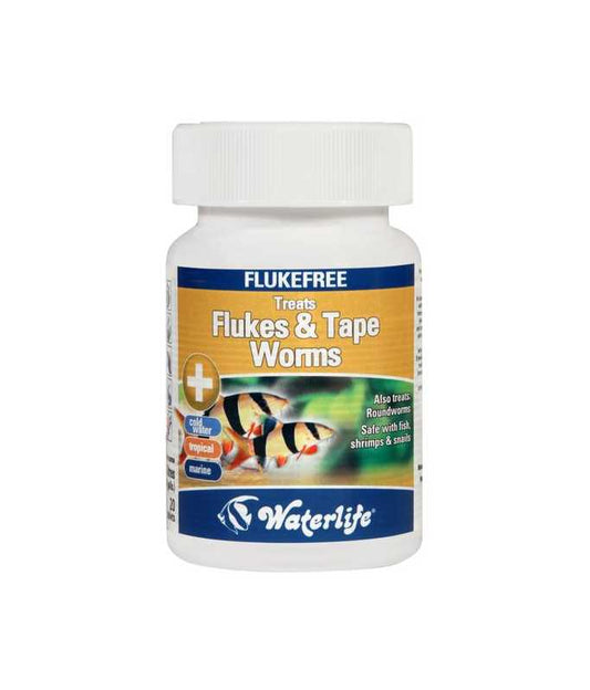 Waterlife Flukefree Treats Flukes & Tape Worms